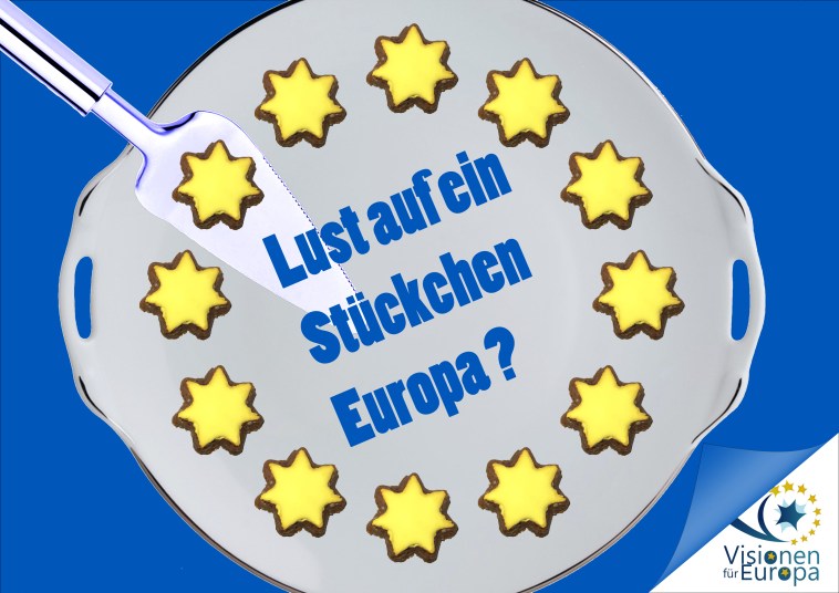 Kuchenverkauf Visionen für Europa